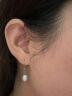 卓麦 珍珠耳环女韩版时尚镀S925银针贝珠耳钩送妈妈耳坠生日礼物礼物 实拍图