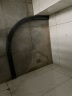 箭牌（ARROW）整体淋浴房 太空铝弧扇形钢化玻璃简易淋浴房隔断 900x1000mm【联系客服定制】 实拍图