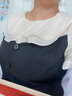 獨束大碼女裝【雙色可選】法式茶歇娃娃領(lǐng)連衣裙女夏裝微胖mm裙子 芝麻黑 2XL （尺碼：4） 拍前和客服確認尺碼 曬單實(shí)拍圖