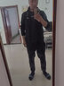 特步套裝男2026春季新款兩件套休閑春秋運動(dòng)服運動(dòng)褲外套運動(dòng)套裝 基礎黑 L/175 曬單實(shí)拍圖
