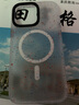SiUNYOO 蘋果15磁吸殼MagSafe磨砂膚感手機(jī)殼iPhone14promax四角防摔保護(hù)殼 【潑墨白】親膚磨砂磁吸保護(hù)殼 iPhone 14 Pro Max 曬單實(shí)拍圖