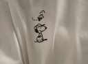 森馬（Semir）史努比系列短袖T恤男純棉半袖印花刺繡秋季上衣寬松101524100201 曬單實拍圖