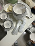 博為 簡約碗碟套裝家用ins北歐陶瓷盤子碗10人釉下彩餐具套裝 42件套 （8-10人適用） 曬單實(shí)拍圖