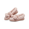 斯凱奇（Skechers）女鞋加絨保暖單鞋軟底輕便平底鞋一腳蹬舒適休閑鞋樂福鞋169000 曬單實(shí)拍圖