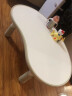 ZRYZ韩国同款儿童沙发宝宝游戏桌写字桌儿童可升降调节花生桌学习plus款成套桌椅 米色白面桌恐龙套装plus 实拍图
