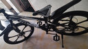 ICOLOUR山地車(chē)自行車(chē)成人公路單車(chē)男變速雙減震越野單車(chē)學(xué)生女青少年 旗艦版-六刀輪【黑白色】 24寸21速【身高：140-165cm】 曬單實(shí)拍圖
