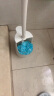 美丽雅软毛马桶刷清洁不溅水无死角洗厕所卫生间抗菌圆头刷子 实拍图
