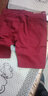 軒萊雅青年系皮帶休閑短褲男修身夏季商務(wù)五分直筒褲純色簡(jiǎn)約馬褲潮流加大碼中褲 酒紅色 33 曬單實(shí)拍圖
