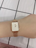 丹尼爾惠靈頓（DanielWellington）DW水晶表女士小方表20*26mm時(shí)尚歐美表七夕禮物DW00100527 曬單實(shí)拍圖