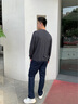 GANT【亞洲版型】GANT/甘特春季男士商務(wù)通勤直筒休閑褲百搭舒適長(zhǎng)褲 410海洋藍(lán)色 34 曬單實(shí)拍圖