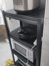靜依諾【大容量整架收納】廚房置物架碳鋼落地微波多層功能儲物加厚貨架 【碳鋼四層118高】加粗加厚 長(cháng)60*寬35CM層高可調節 曬單實(shí)拍圖