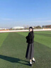 NicoleJolie半身裙女2025秋冬季新款百褶裙高腰顯瘦感裙子優(yōu)雅氣質(zhì)西裝中長裙 黑色 【四季款XZE898】 XL （建議125~145斤） 曬單實(shí)拍圖