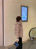 皮爾卡丹羽絨I棉女新款冬季短款時尚韓版寬松雙面穿加厚可拆卸帽外套冬女 卡其色【專柜品質(zhì)】 m 80-95斤 曬單實拍圖