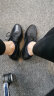 沙驰（SATCHI）男鞋 男士皮鞋正装皮鞋商务皮鞋男德比鞋  40782038Z 黑色 38 实拍图