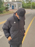匹克馭雪短款羽絨服男新款三防科技加厚保暖立領(lǐng)運(yùn)動(dòng)外套連帽面包服 黑色-立領(lǐng)拼色款 2XL 曬單實(shí)拍圖