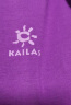 KAILAS凯乐石U-Coolmax内衣裤套装速干排汗户外登山运动透气内衣裤男女 KG420120 女 芝兰紫 L 实拍图