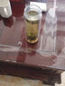 棲愛大容量玻璃茶水分離杯雙層商務(wù)水杯便攜辦公杯子水晶杯 金龍520ML大容量 曬單實拍圖