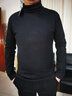 誠景高領(lǐng)加絨加厚t恤打底衫男保暖內搭男士長(cháng)袖秋衣男生秋冬內襯上衣I 黑色加絨加厚 4XL 曬單實(shí)拍圖