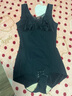美人計(jì)（MERRIGE）【新品】美人計(jì)塑身內(nèi)衣收腹產(chǎn)后上衣包臀連體衣提臀蕾絲 高貴黑 L (建議115-130斤) 曬單實(shí)拍圖