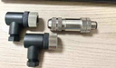 匯君 M12防水航空插頭電纜線傳感器連接器螺絲壓接連接器母頭 M12-4芯彎母頭 曬單實拍圖