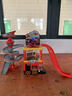 燁星玩具 YI XING TOYS兒童軌道汽車(chē)大樓玩具益智生日禮物小男孩3到6歲消防工程車(chē)停車(chē)場(chǎng) 消防停車(chē)場(chǎng)+路標+地圖+工程車(chē) 曬單實(shí)拍圖
