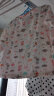 俞兆林（YUZHAOLIN） 童装儿童睡衣春秋纯棉男女童家居服套装中小童衣服童装 气球点点象-粉蓝 120CM 实拍图