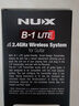 Nux紐克斯B6PRO薩克斯無(wú)線麥克風(fēng)拾音器戶外演出專業(yè)話筒便攜系統(tǒng) B6-PRO 曬單實(shí)拍圖