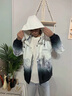 啄木鳥(niǎo)衛(wèi)衣男士裝春秋季款潮流長(zhǎng)袖t恤初中高中學(xué)生青少年上衣服打底衫 D1993卡其色 XL 曬單實(shí)拍圖