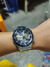 卡西歐（CASIO）男士腕表商務(wù)防水指針?shù)搸C械商務(wù)風(fēng)太陽(yáng)能手表元旦新年禮物 EFR-S108D-2AV人造藍寶石玻璃 曬單實(shí)拍圖