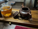 藏壺天下宜興紫砂壺純手工家用小品泡茶壺原礦小容量功夫茶具笑櫻茶壺 紫茄泥 160ml 曬單實拍圖
