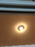 星光耀程現(xiàn)代簡約 過道燈走廊燈 led水晶燈開孔燈客廳天花燈G4燈珠玄關(guān)燈暗裝明裝嵌入式筒燈8805 直徑12cm3瓦暖光 明裝 曬單實拍圖