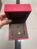 阿梵尼黃金四葉草吊墜鎖骨鏈定價(jià)送女朋友紀(jì)念日生日禮物 足金四葉草吊墜+18K金閃0項(xiàng)鏈 曬單實(shí)拍圖