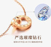 N2it時光之愛羅馬數(shù)字合金鉆石手鐲三八婦女神節(jié)禮物送女友老婆 羅馬數(shù)字鉆石項(xiàng)鏈 曬單實(shí)拍圖