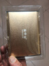 黑甲虫 (KINGIDISK) 1TB USB3.0 移动硬盘 SLIM系列 2.5英寸 中国金 9.5mm金属纤薄 抗震抗压 SLIM100 实拍图