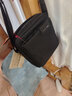新秀麗（Samsonite）單肩包I81男式豎式斜挎包休閑包小垮包IPAD背 i81黑色 曬單實(shí)拍圖