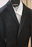 職業(yè)門西服男套裝修身免燙商務正裝結婚伴郎西裝男士 20204045斜紋抗皺 46 曬單實拍圖