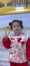 G.DUCKKIDS小黃鴨童裝漢服女童秋冬季加絨加厚兒童唐裝中國風(fēng)拜年服女孩冬裝 紅色 90 建議1~2歲【 80-90cm】cm 曬單實(shí)拍圖
