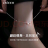 LnieerS925銀蝴蝶腳鏈女2026新款爆款足鏈輕奢小眾腳環(huán)高級感冷淡風(fēng)腳飾 蝴蝶腳鏈【925銀】 曬單實(shí)拍圖