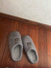 冬季男士棉拖鞋加大碼居家包頭棉拖加絨加厚毛絨拖鞋保暖冬季棉拖 深灰色 42-43 曬單實(shí)拍圖