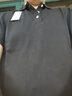 圣大保羅夏季新品純棉商務(wù)休閑男裝上衣polo領(lǐng)短袖T恤男舒適潮流 Z9黑色 2XL (54) 180 曬單實(shí)拍圖