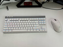 羅技（G）游隼系列 G515 LIGHTSPEED TKL 矮軸無線游戲鍵盤 電競LOL吃雞FPS瓦 T軸 白 類茶軸 萬能軸 曬單實(shí)拍圖