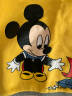 迪士尼童装男童女童套装潮酷米奇米妮卫衣套装儿童外出服 黄色T1281 3岁/身高100cm 实拍图