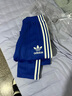 adidas歐洲杯意大利隊休閑足球文化修身運動(dòng)長(cháng)褲男裝秋季阿迪達斯  皇家藍  M 曬單實(shí)拍圖