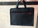 品佳（PINJIA）文件袋B4資料袋手提行政公文袋黑色公務(wù)包商務(wù)男事務(wù)包立體加寬定制會(huì )議袋8007 8006 黑色包1個(gè) 38.5*30*8cm加寬 曬單實(shí)拍圖