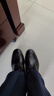 愛步（ECCO）皮鞋男 牛皮商務(wù)正裝鞋男士婚鞋男鞋亮面皮鞋德比鞋男 里斯622104 黑色62210401001 39 曬單實(shí)拍圖