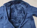 俞兆林（YUZHAOLIN）中老年人衣服外套秋冬季媽媽裝抓絨衛(wèi)衣女奶奶冬裝保暖加絨上衣服 酒紅色 XL  建議80-100斤 曬單實拍圖