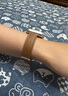 ROMISS適用iwatch蘋(píng)果手表表帶apple watch s10女s9新款iphone高級真皮applewatch手表帶40/41/44/45mm 琥珀棕 40/41/42表盤(pán)【銀色-表扣】 曬單實(shí)拍圖