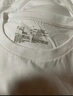 無(wú)印良品 MUJI 男式 水洗 天竺編織 圓領(lǐng)長(cháng)袖T恤 ABC01A2S 打底衫 白色 L 曬單實(shí)拍圖