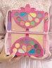 迪士尼（Disney）公主小女孩生日礼物儿童化妆品彩妆盒指甲油亮片眼影美妆玩具礼盒 实拍图
