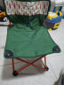 CAMELCROWN户外露营旅游便携小巧家用烧烤摆摊折叠椅 1142163002-2，橄榄绿，小号 实拍图